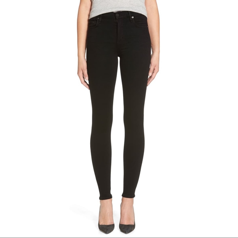CITIZENS OF HUMANITY Skinny Jeans Black Size 26